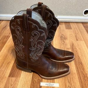 Ariat Legend Square Toe Brown Oiled Rowdy
